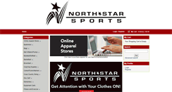 Desktop Screenshot of northstarsports.com